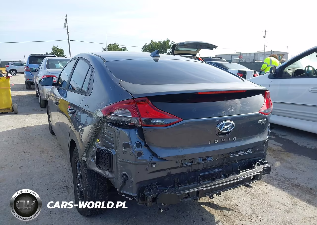 2019 Hyundai Ioniq Hybrid Blue VIN:KMHC65LC3KU162338 - 6