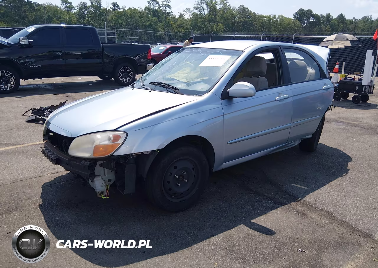 2008 Kia Spectra Ex VIN:KNAFE121485573440 - 2