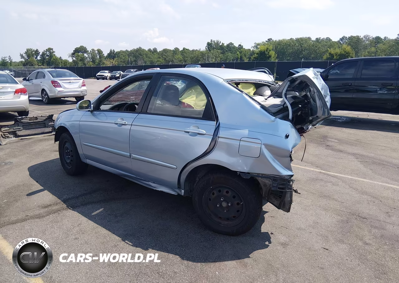 2008 Kia Spectra Ex VIN:KNAFE121485573440 - 3