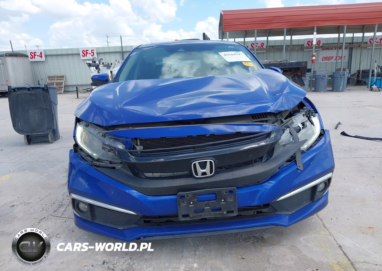 2020 Honda Civic Ex VIN:19XFC1F37LE019956 - 13
