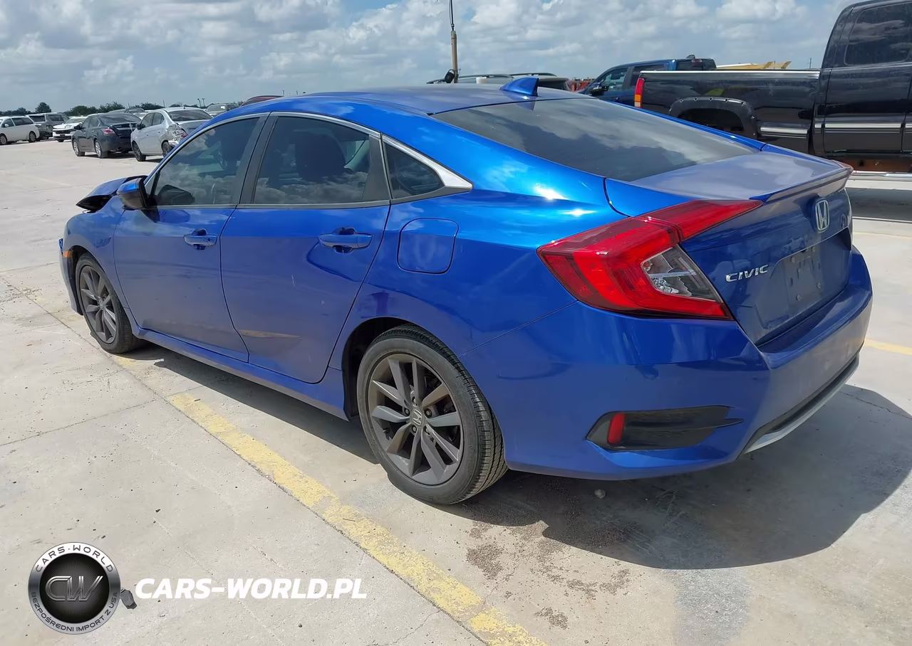 2020 Honda Civic Ex VIN:19XFC1F37LE019956 - 3