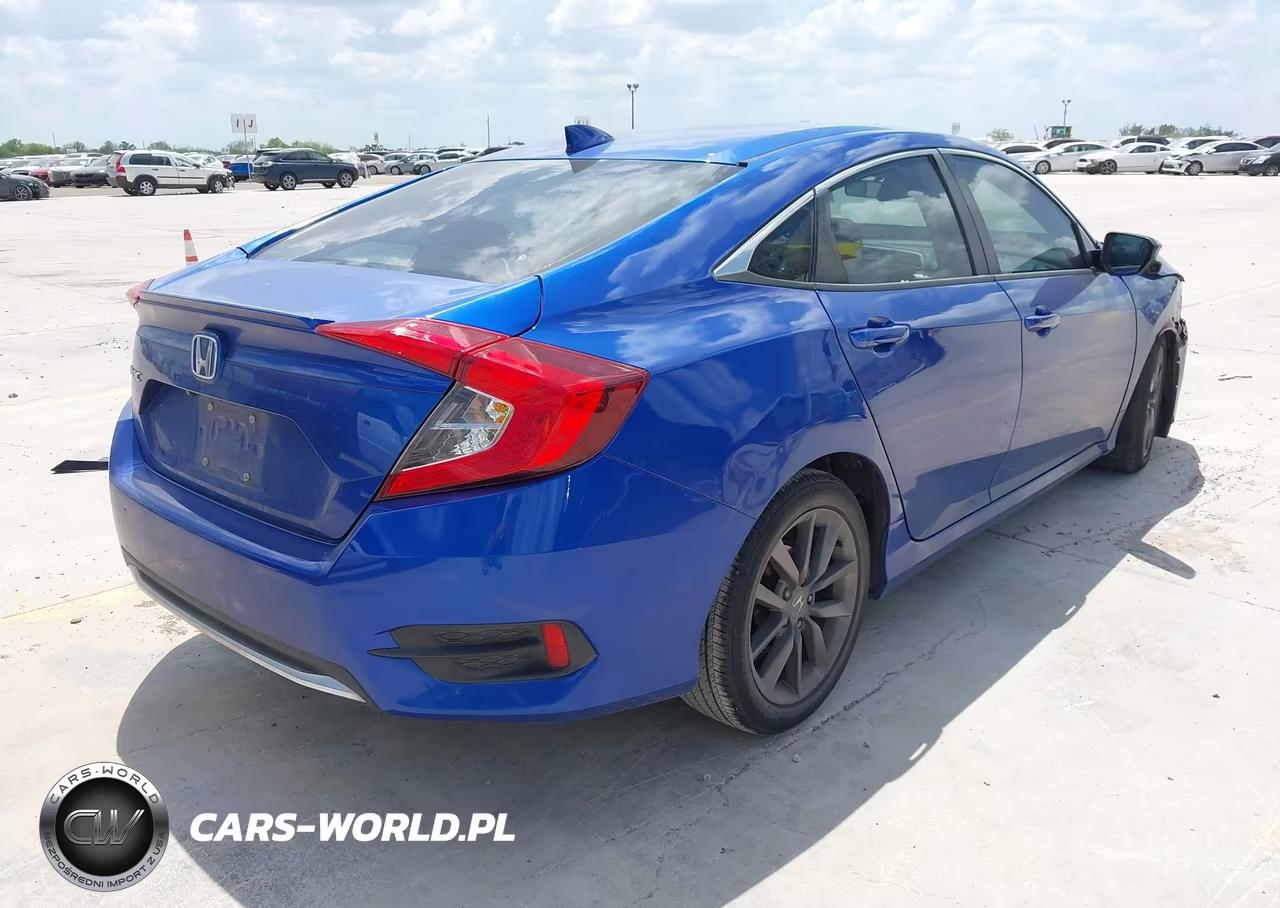 2020 Honda Civic Ex VIN:19XFC1F37LE019956 - 4