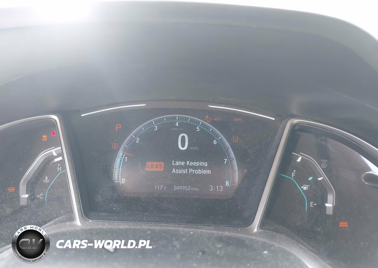 2020 Honda Civic Ex VIN:19XFC1F37LE019956 - 7