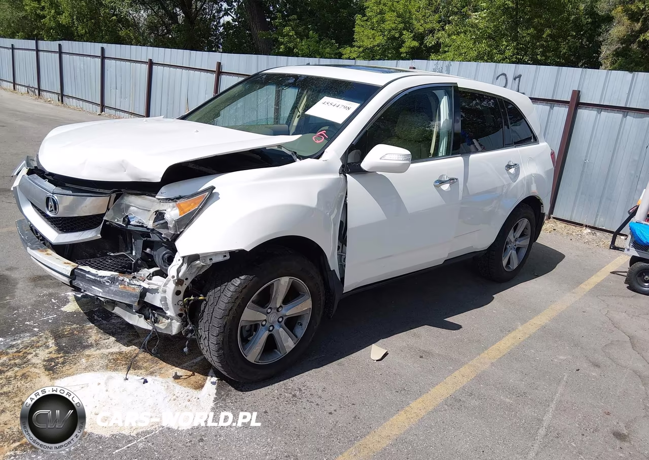 2010 Acura Mdx Technology Package VIN:2HNYD2H42AH524672 - 2