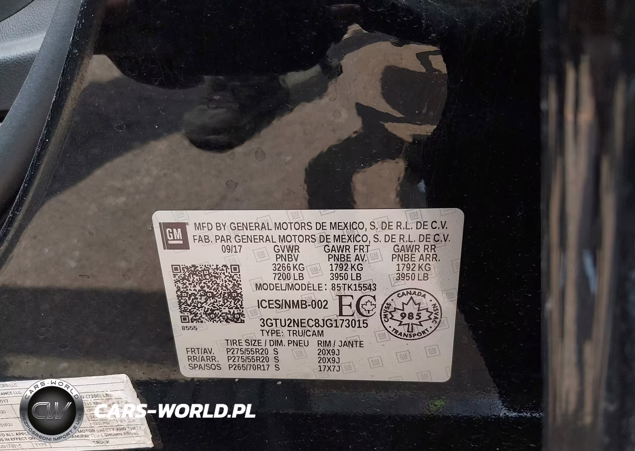 2018 GMC Sierra 1500 Slt VIN:3GTU2NEC8JG173015 - 9