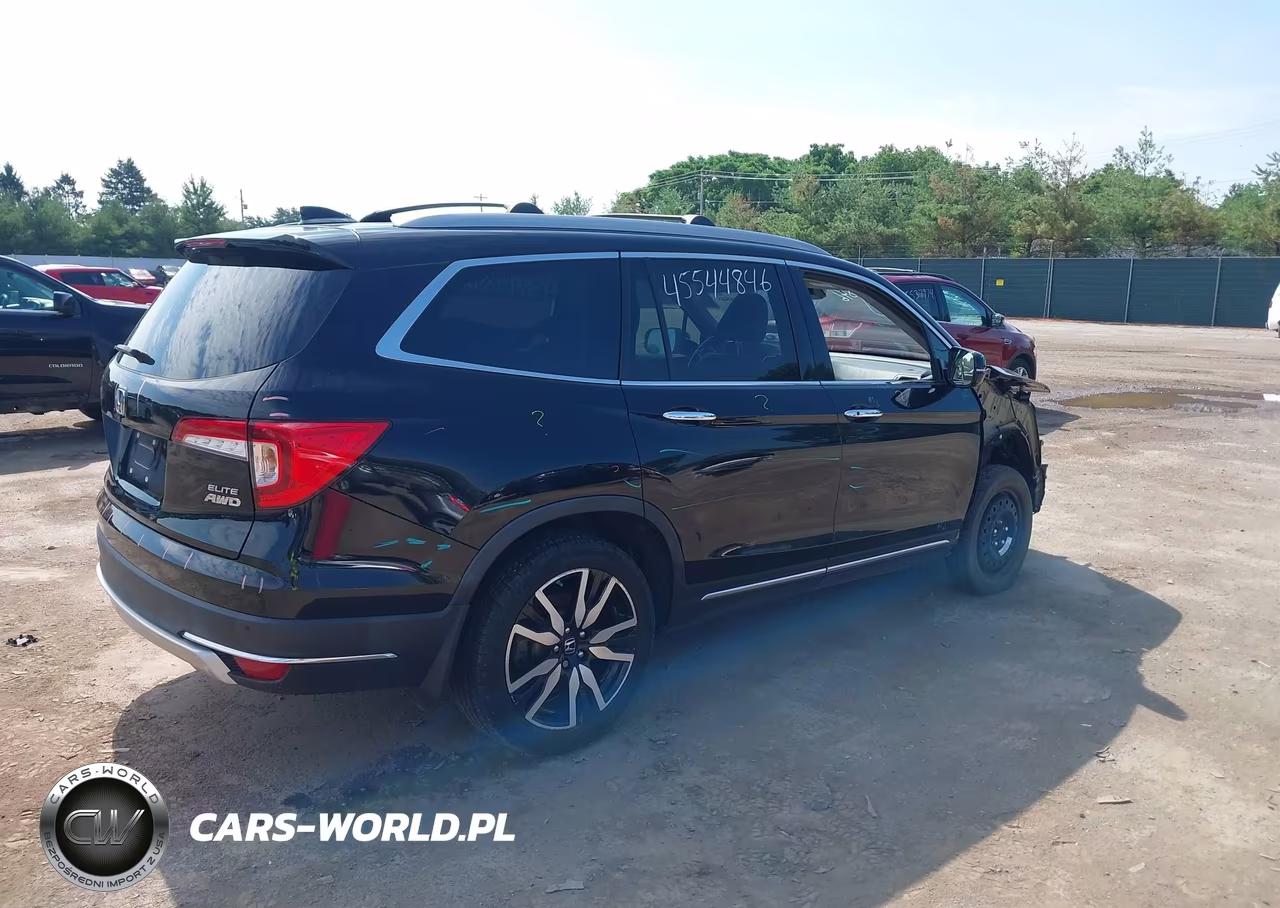 2019 Honda Pilot Elite VIN:5FNYF6H02KB086764 - 4