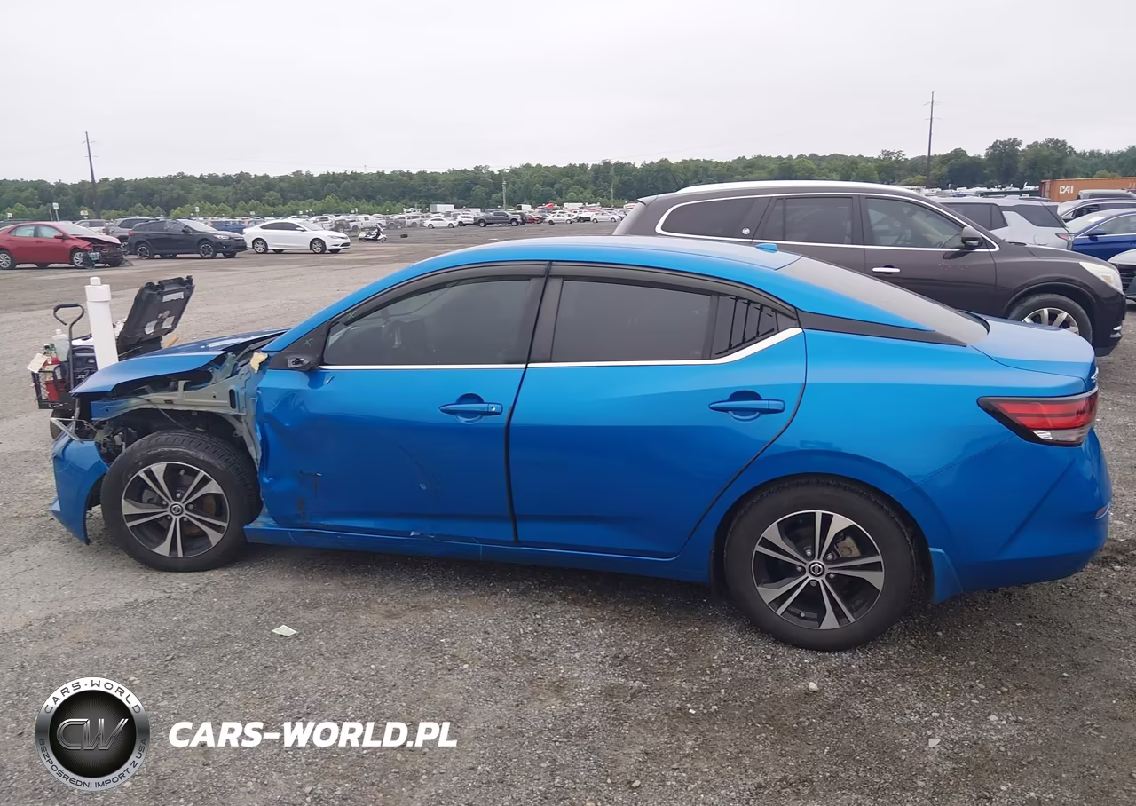 2021 Nissan Sentra Sv Xtronic Cvt VIN:3N1AB8CVXMY287057 - 14
