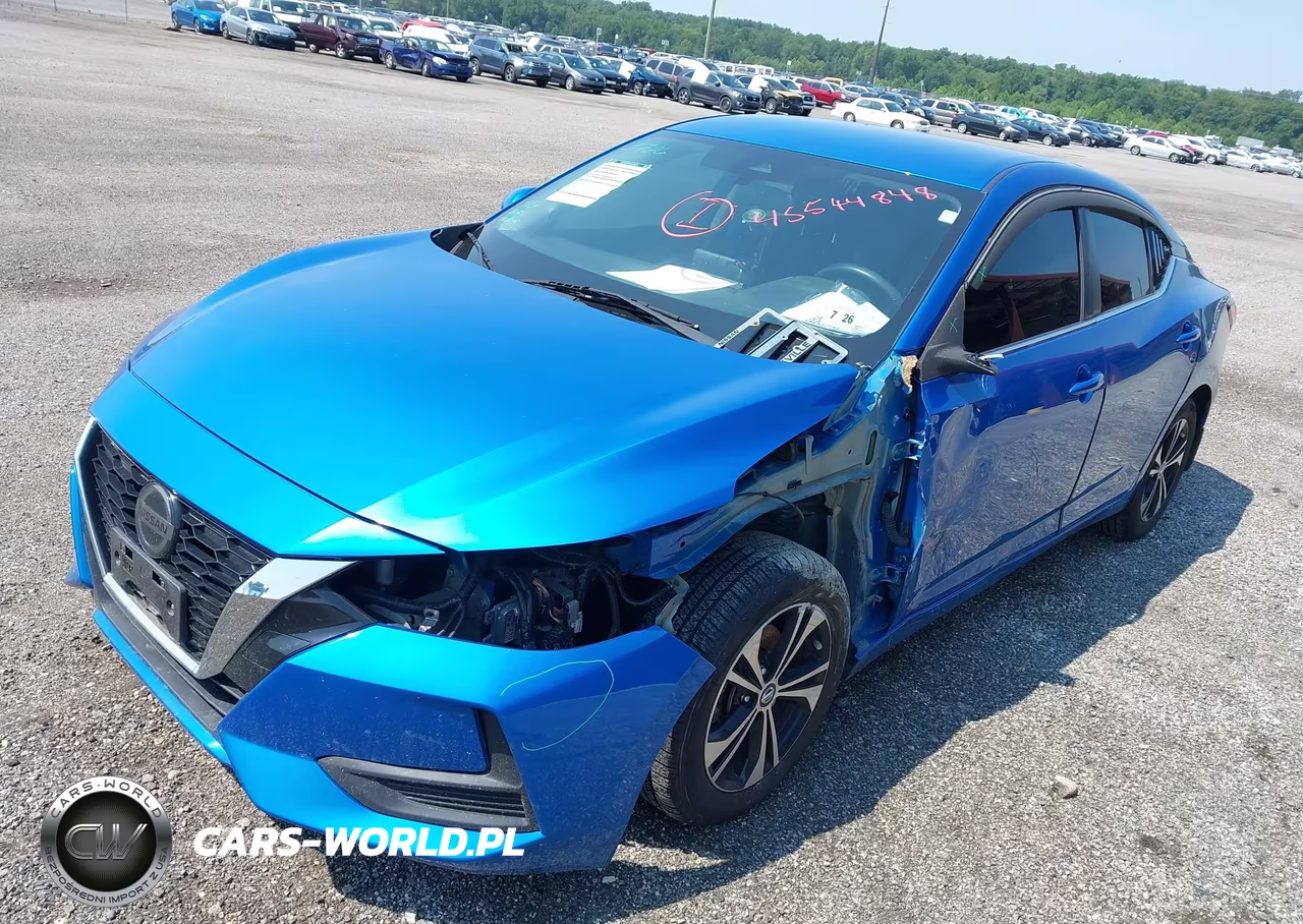 2021 Nissan Sentra Sv Xtronic Cvt VIN:3N1AB8CVXMY287057 - 2