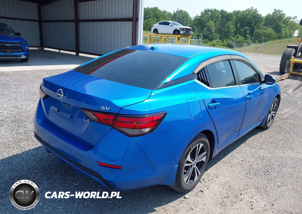 2021 Nissan Sentra Sv Xtronic Cvt VIN:3N1AB8CVXMY287057 - 4