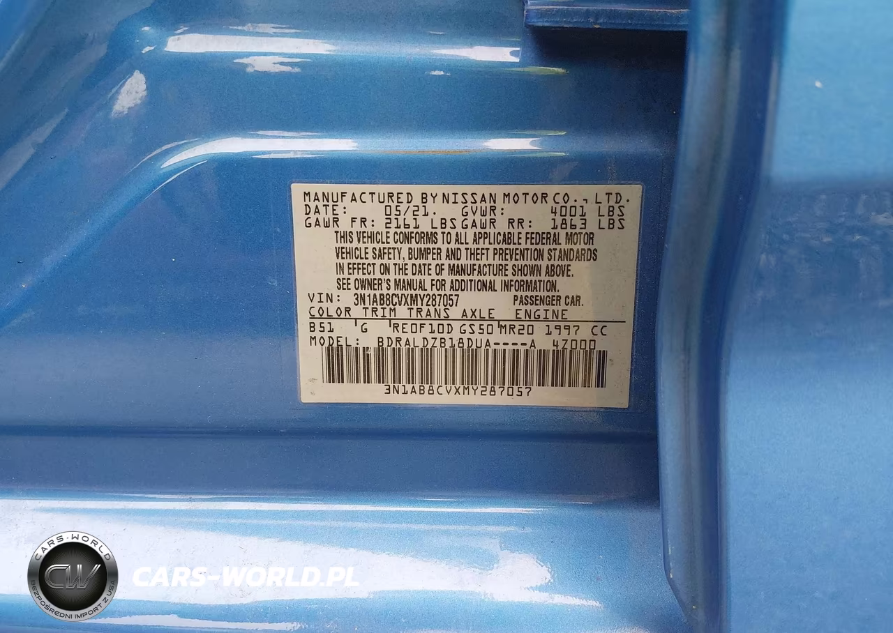 2021 Nissan Sentra Sv Xtronic Cvt VIN:3N1AB8CVXMY287057 - 9