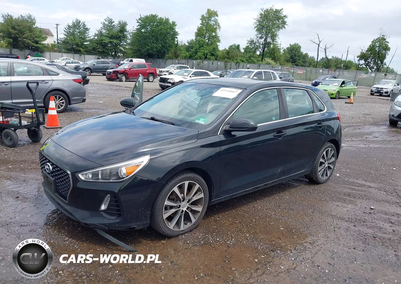 2018 Hyundai Elantra Gt VIN:KMHH35LE9JU025757 - 2