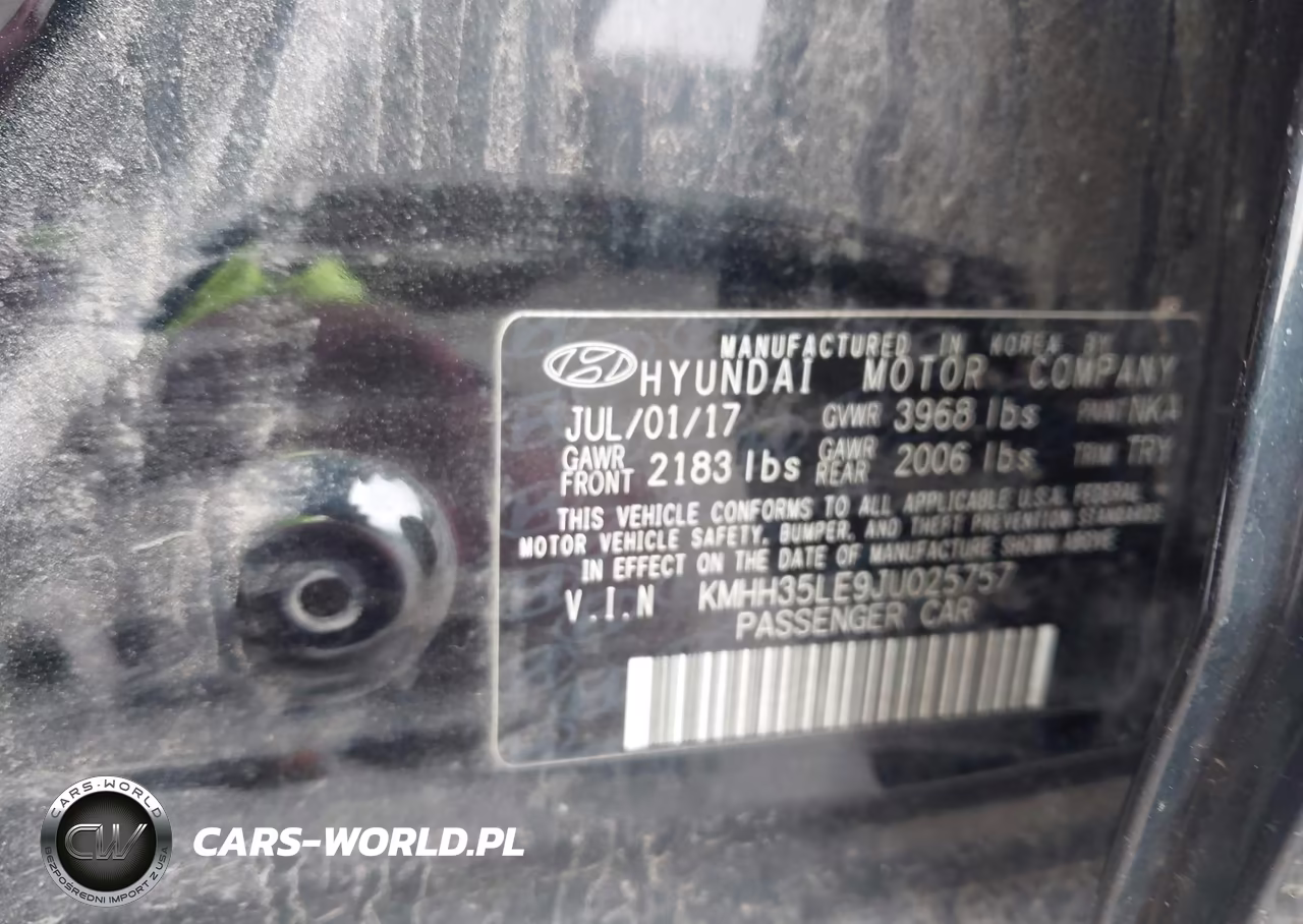2018 Hyundai Elantra Gt VIN:KMHH35LE9JU025757 - 9
