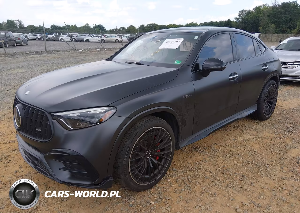 2025 Mercedes-Benz Amg Glc 63 Coupe 4Matic VIN:W1NKJ8AB7SF375395 - 2