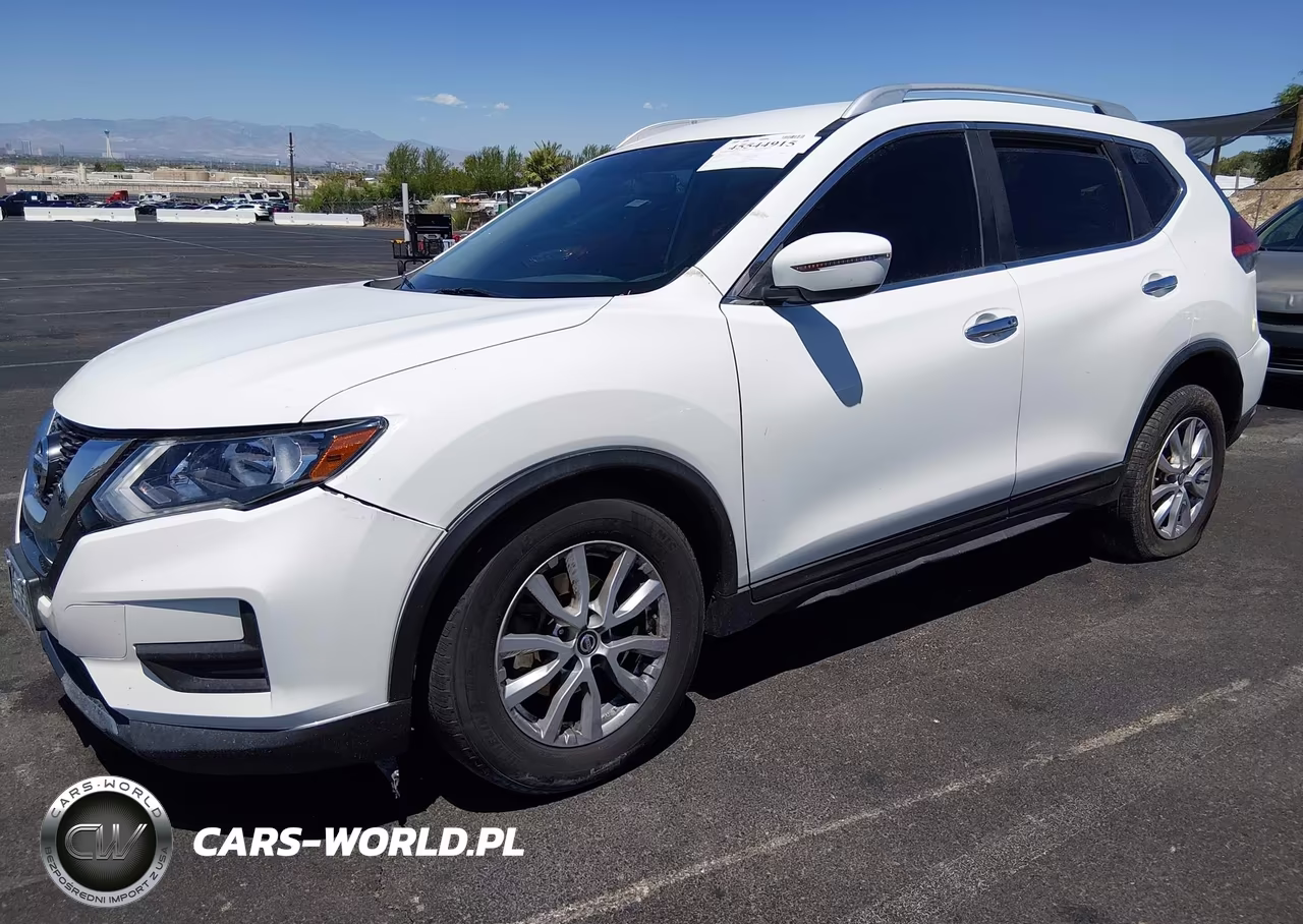 2017 Nissan Rogue Sv VIN:KNMAT2MT0HP511982 - 2