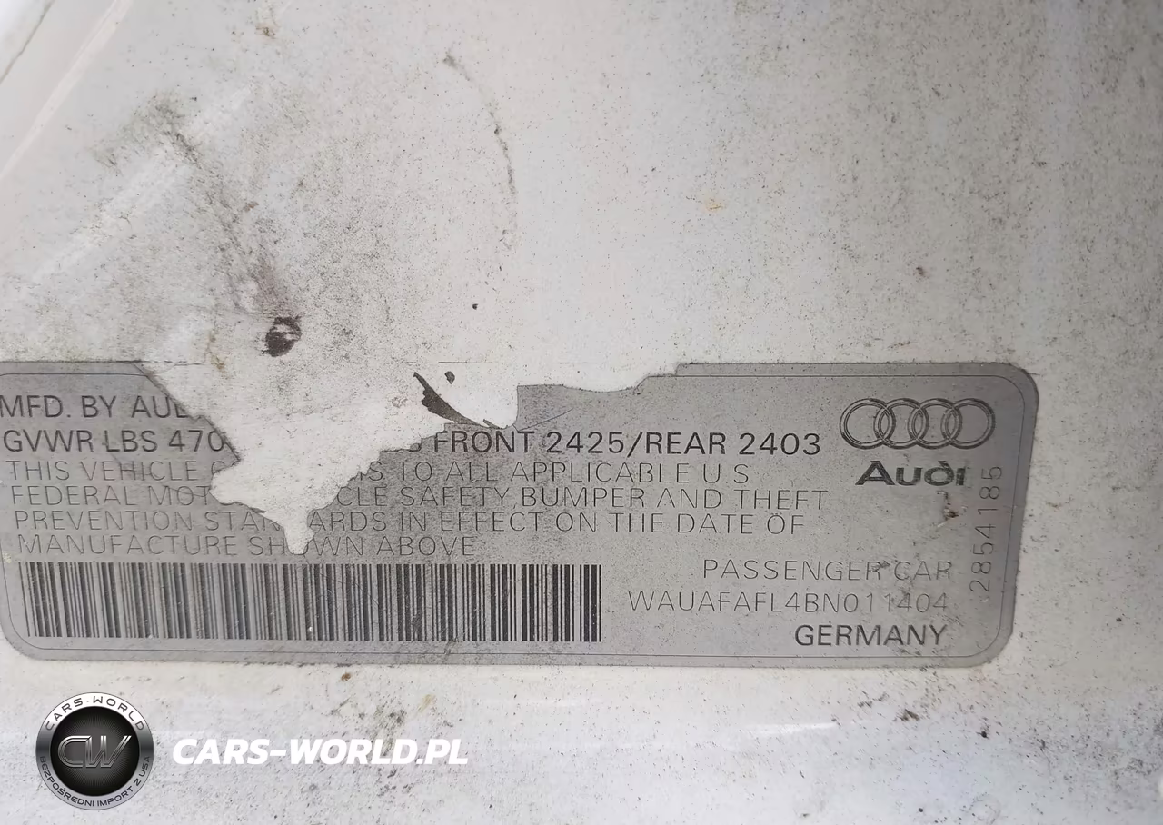 2011 Audi A4 2.0T Premium VIN:WAUAFAFL4BN011404 - 9