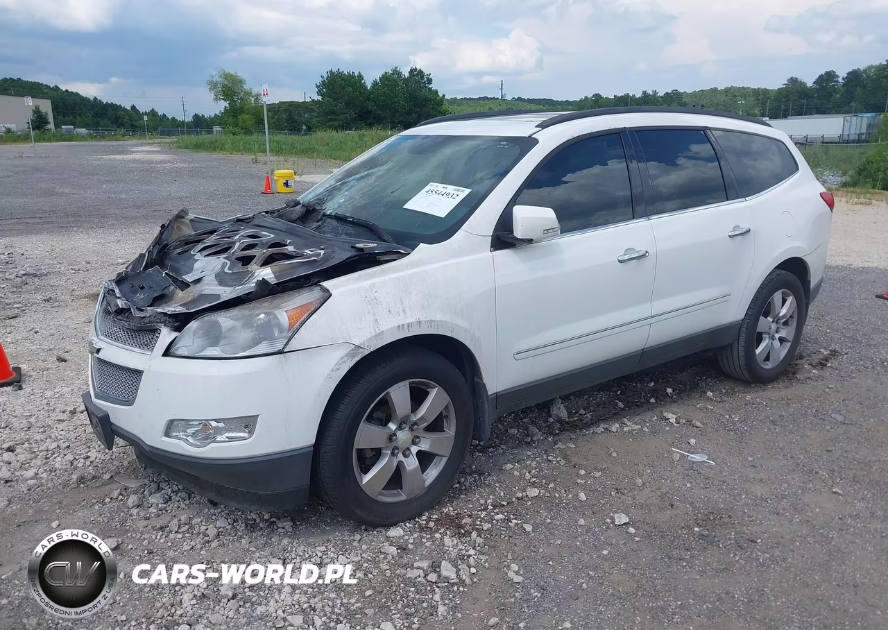 2011 Chevrolet Traverse Ltz VIN:1GNKRLEDXBJ195833 - 2