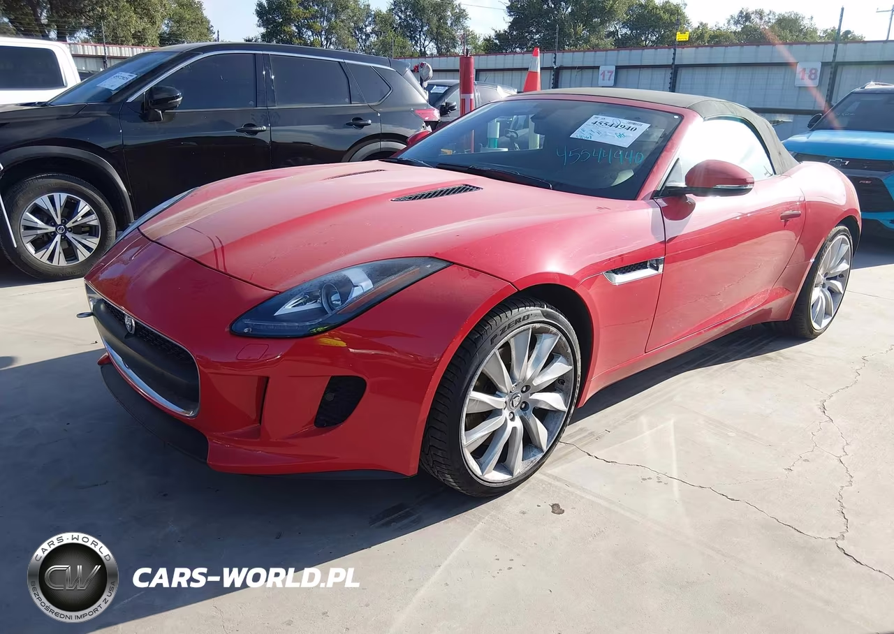 2014 Jaguar F-Type VIN:SAJWA6E74E8K08909 - 2