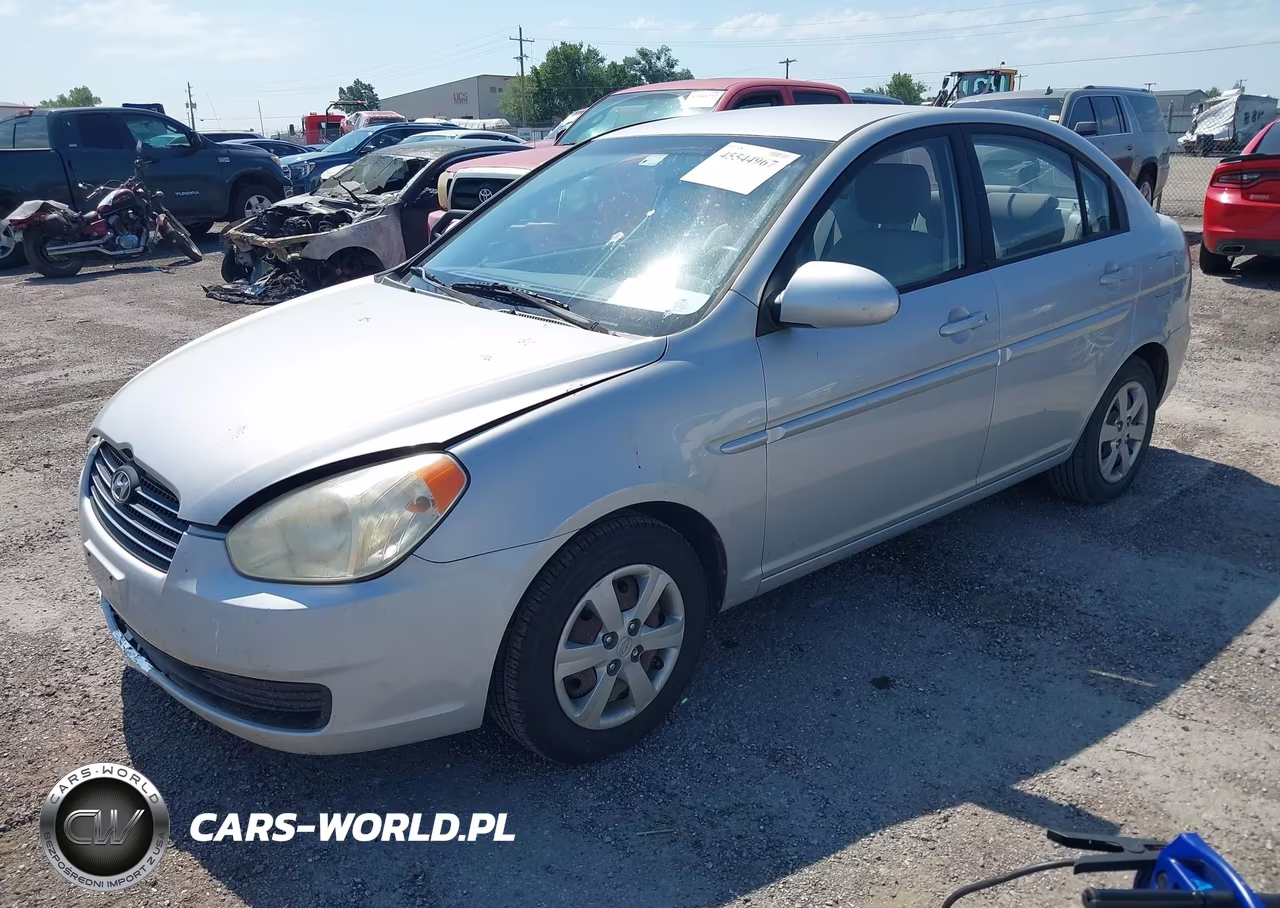 2009 Hyundai Accent Gls VIN:KMHCN46CX9U296881 - 2