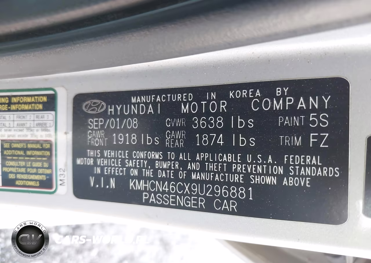 2009 Hyundai Accent Gls VIN:KMHCN46CX9U296881 - 9