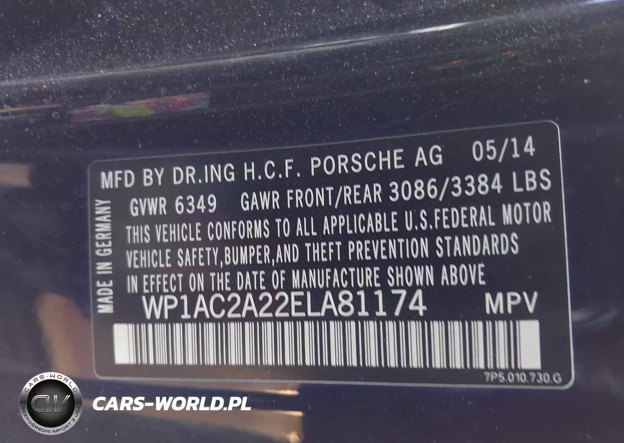 2014 Porsche Cayenne Turbo VIN:WP1AC2A22ELA81174 - 9