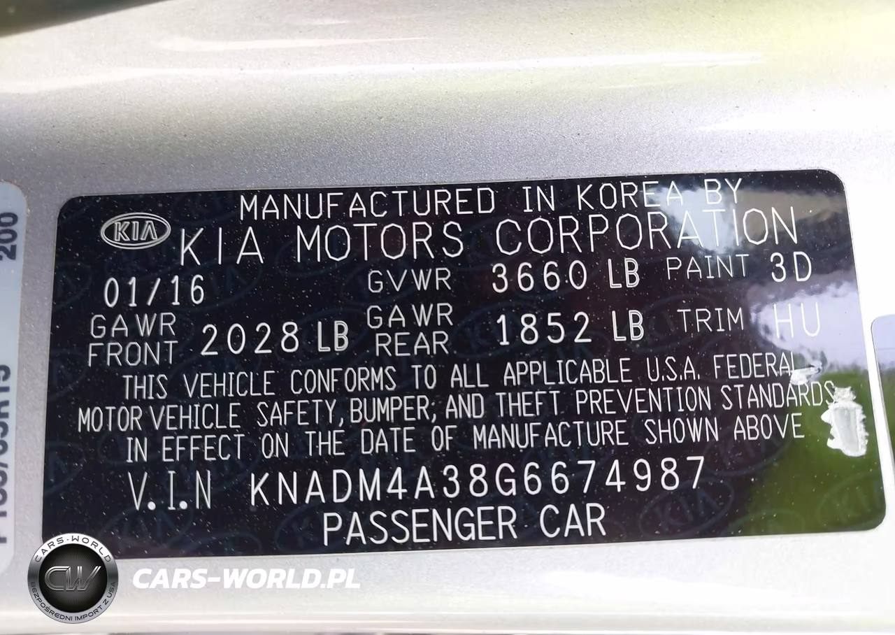 2016 Kia Rio Lx VIN:KNADM4A38G6674987 - 9