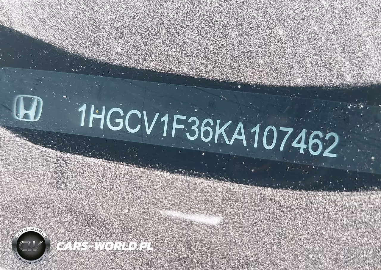 2019 Honda Accord Sport VIN:1HGCV1F36KA107462 - 9