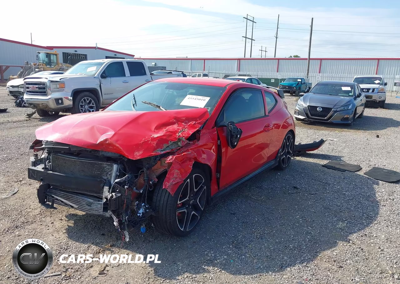 2020 Hyundai Veloster N VIN:KMHT36AH9LU005752 - 2