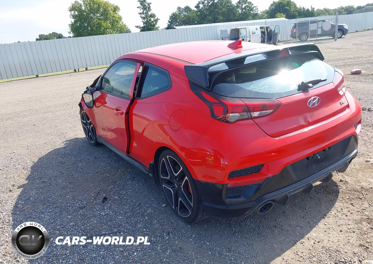 2020 Hyundai Veloster N VIN:KMHT36AH9LU005752 - 3