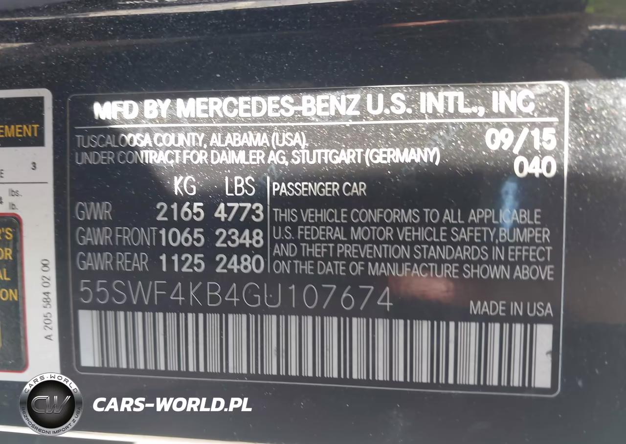 2016 Mercedes-Benz C 300 4Matic VIN:55SWF4KB4GU107674 - 9