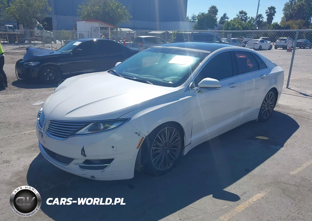 2016 Lincoln Mkz VIN:3LN6L2J95GR602876 - 2