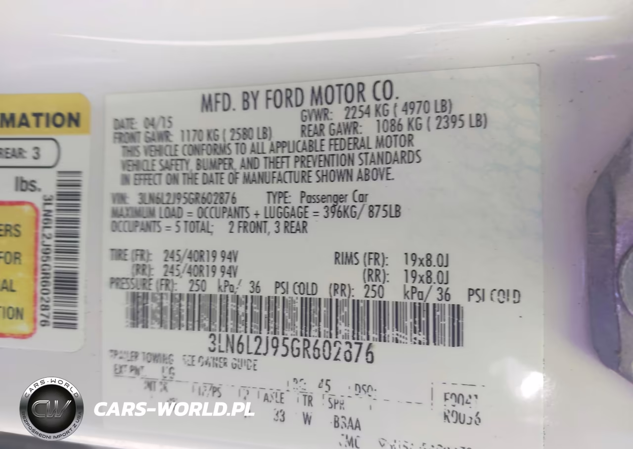 2016 Lincoln Mkz VIN:3LN6L2J95GR602876 - 9