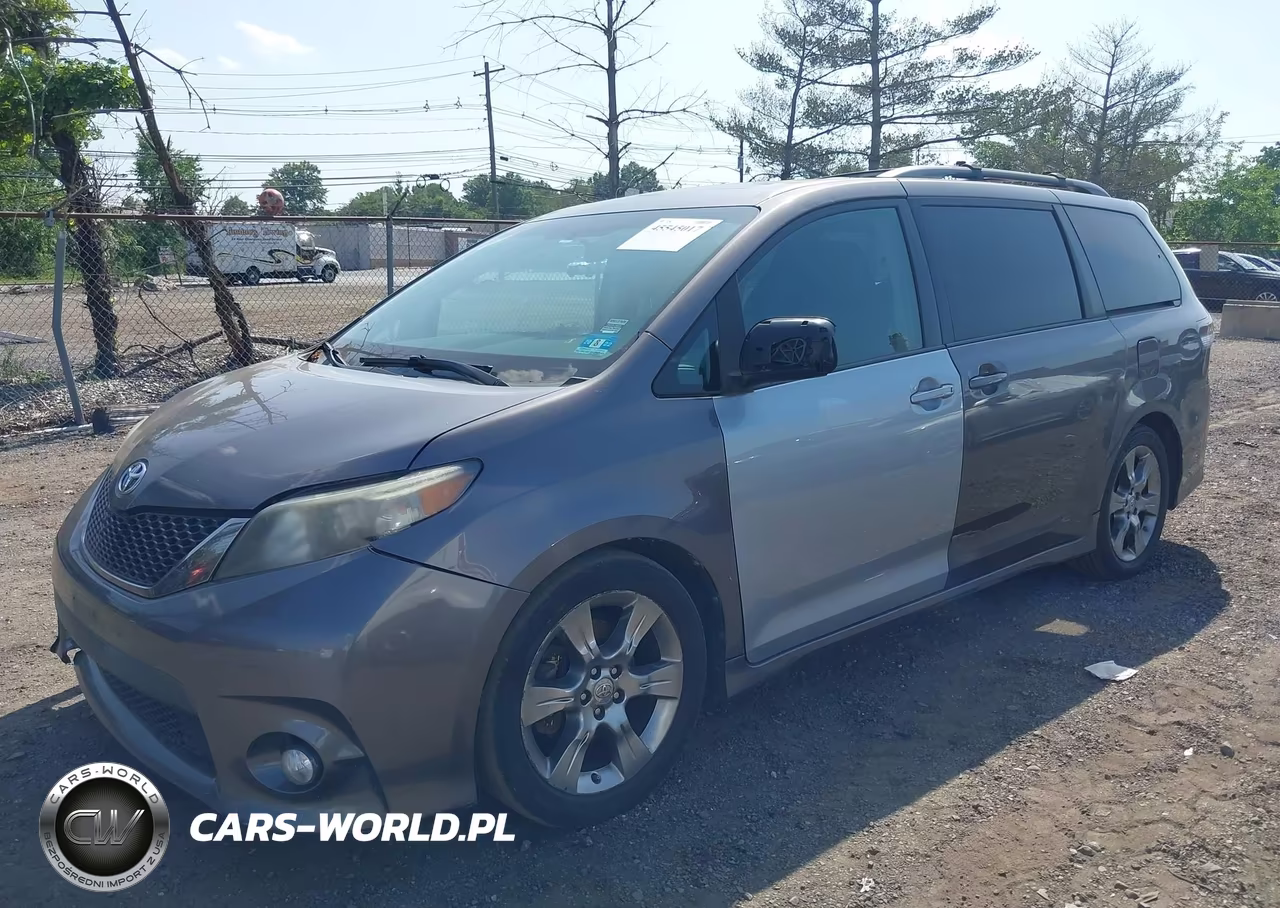 2011 Toyota Sienna Se VIN:5TDXK3DC2BS165031 - 2