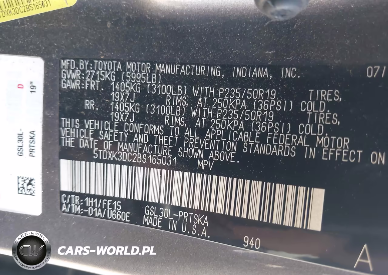 2011 Toyota Sienna Se VIN:5TDXK3DC2BS165031 - 9