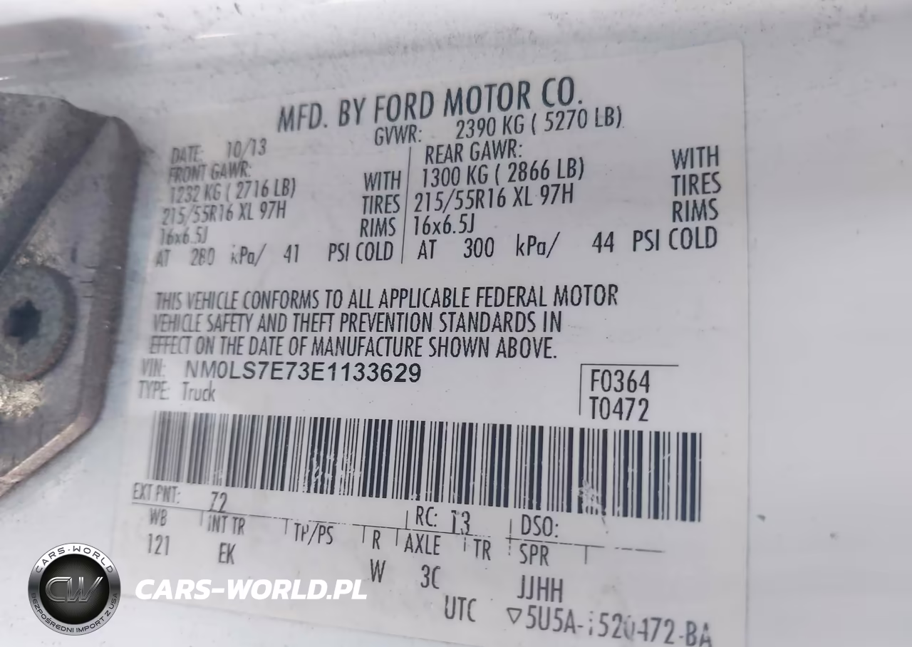 2014 Ford Transit Connect Xl VIN:NM0LS7E73E1133629 - 9