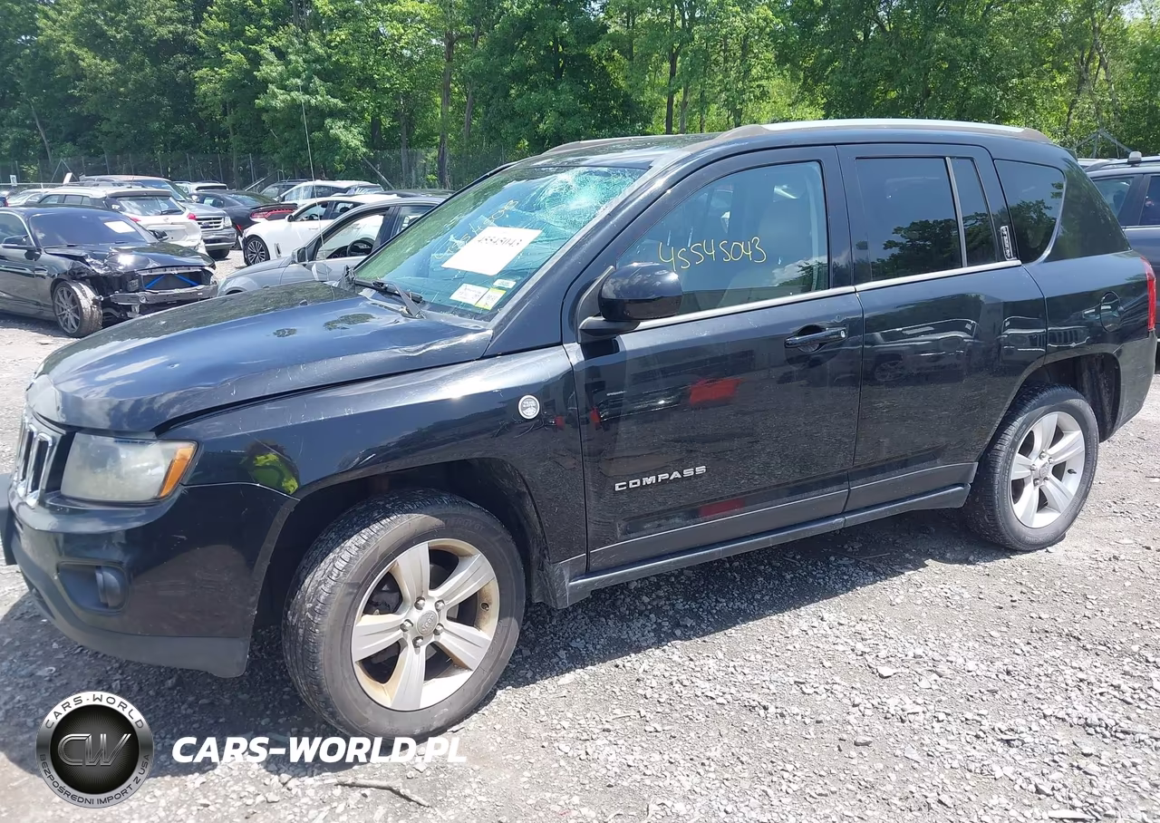 2014 Jeep Compass Latitude VIN:1C4NJDEBXED546292 - 2