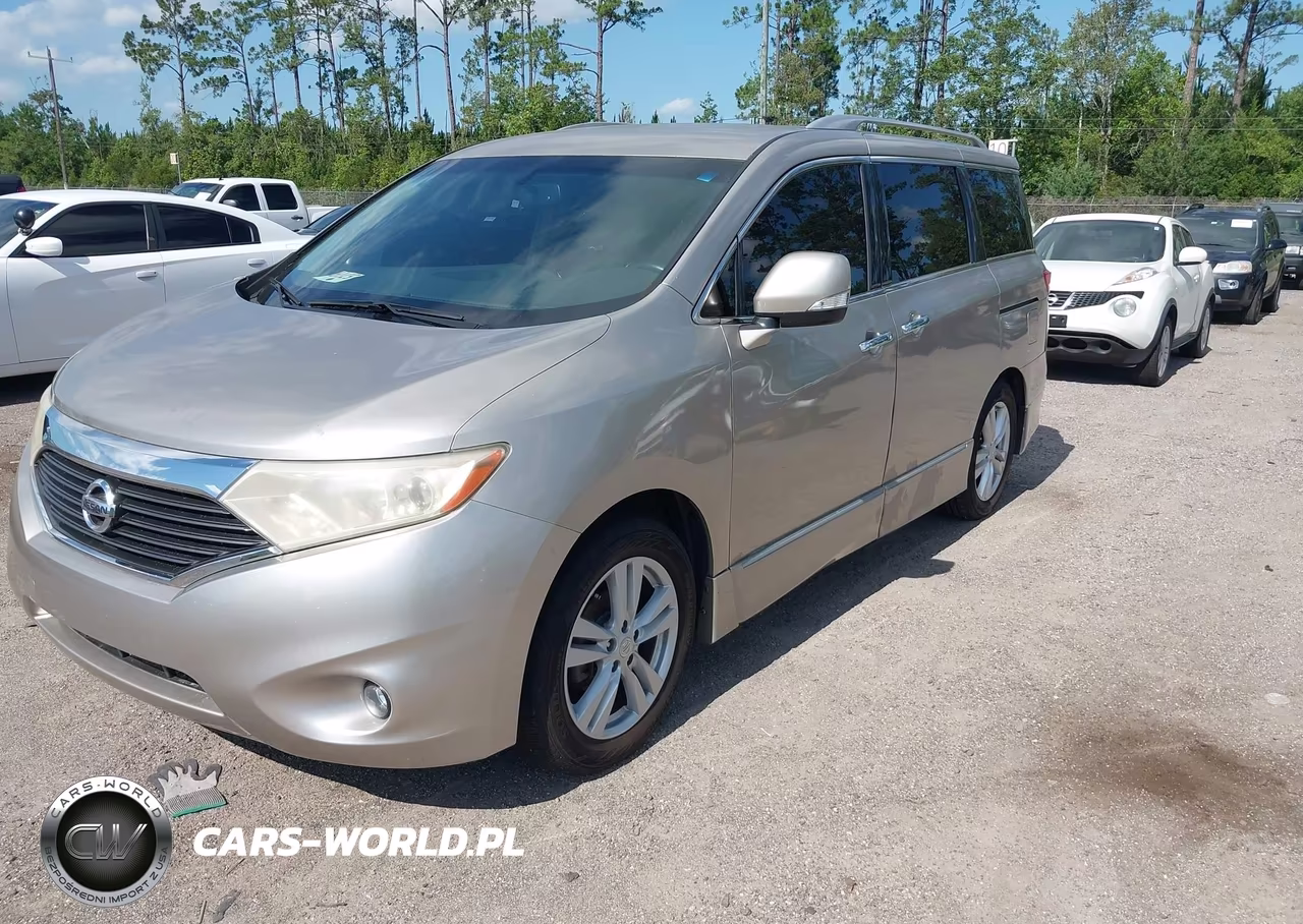 2013 Nissan Quest Sl VIN:JN8AE2KP1D9062220 - 2