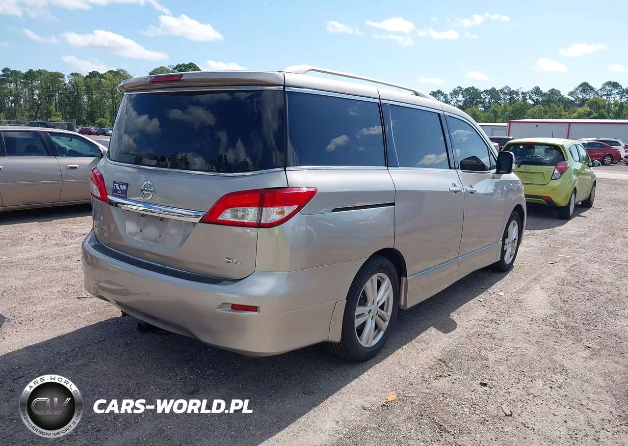 2013 Nissan Quest Sl VIN:JN8AE2KP1D9062220 - 4