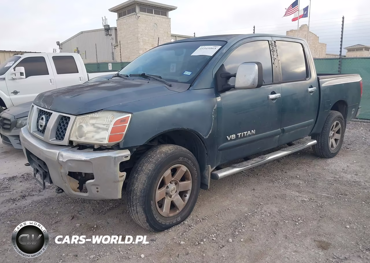 2007 Nissan Titan Se VIN:1N6BA07B37N205240 - 2