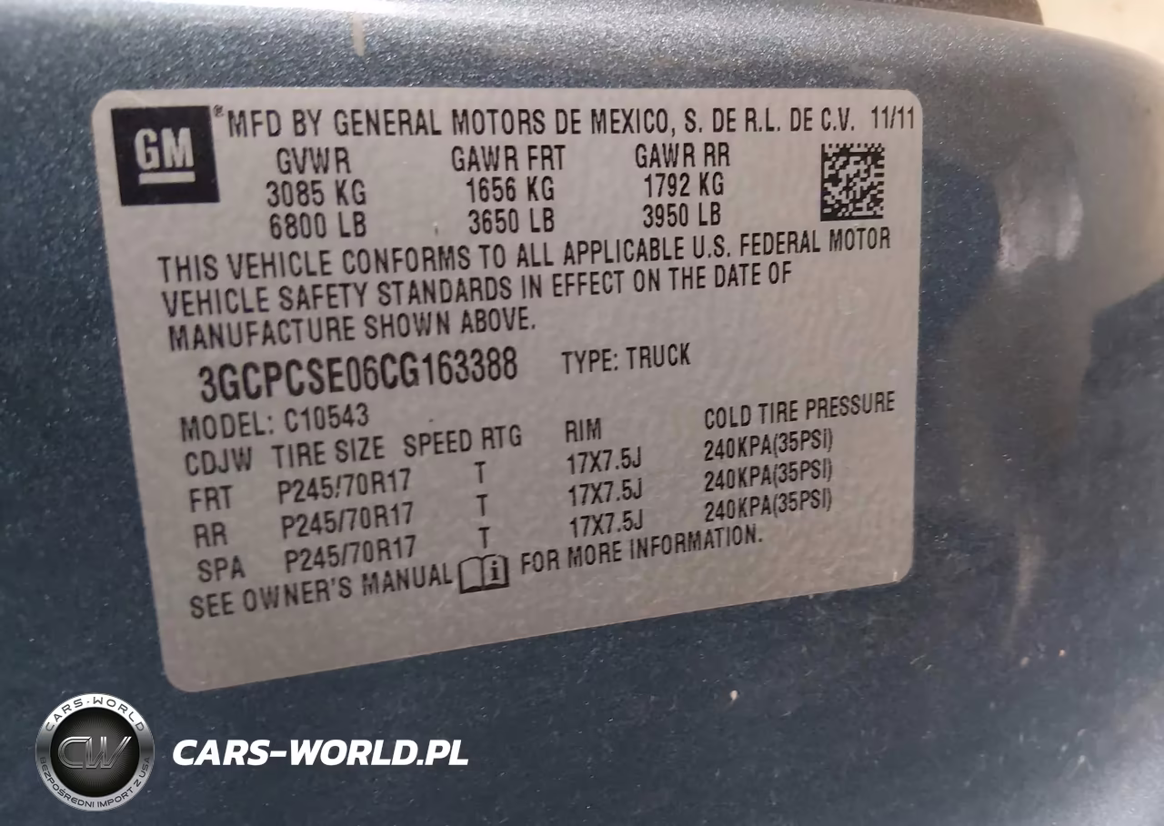 2012 Chevrolet Silverado 1500 Lt VIN:3GCPCSE06CG163388 - 9
