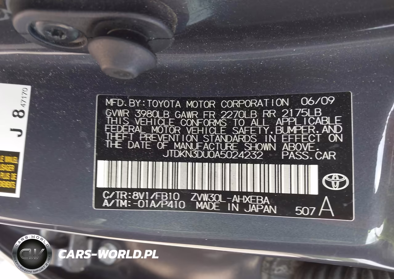 2010 Toyota Prius Iii VIN:JTDKN3DU0A5024232 - 9