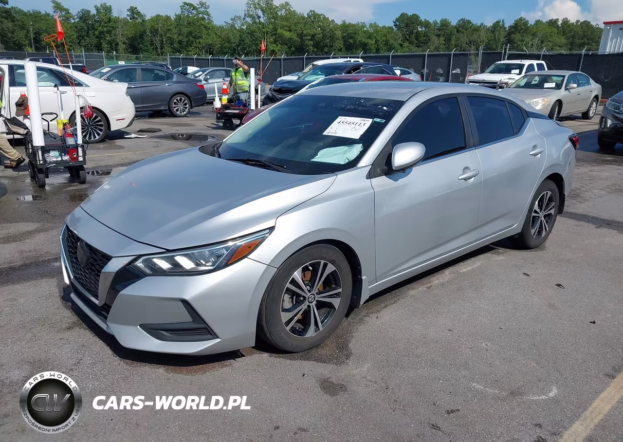 2020 Nissan Sentra Sv Xtronic Cvt VIN:3N1AB8CV3LY256926 - 2
