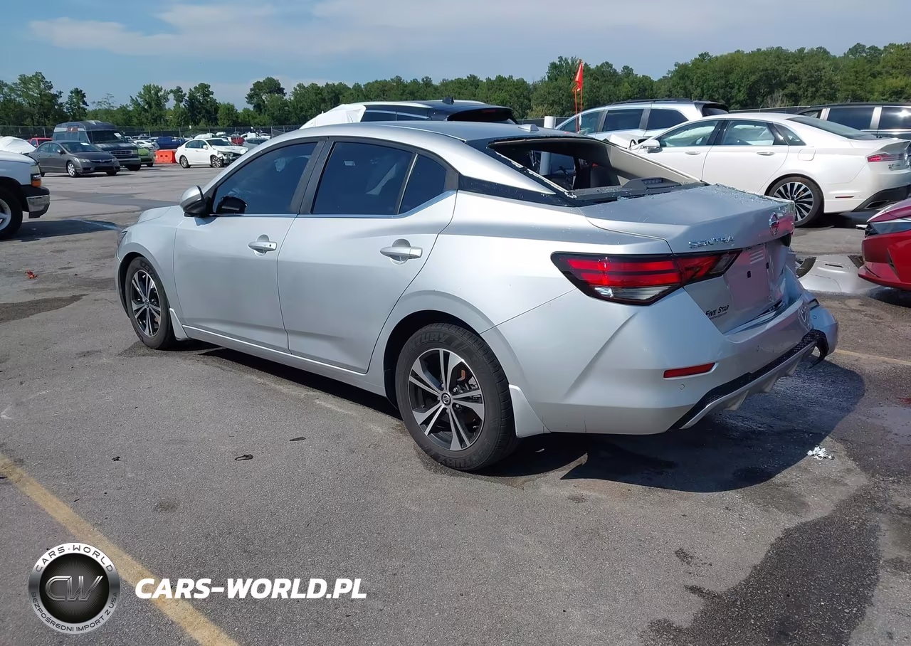 2020 Nissan Sentra Sv Xtronic Cvt VIN:3N1AB8CV3LY256926 - 3