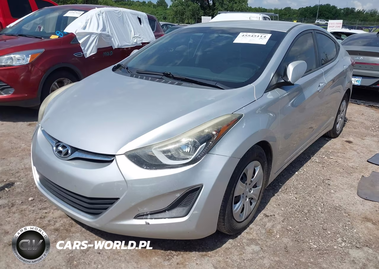 2016 Hyundai Elantra Se VIN:5NPDH4AE5GH714019 - 2