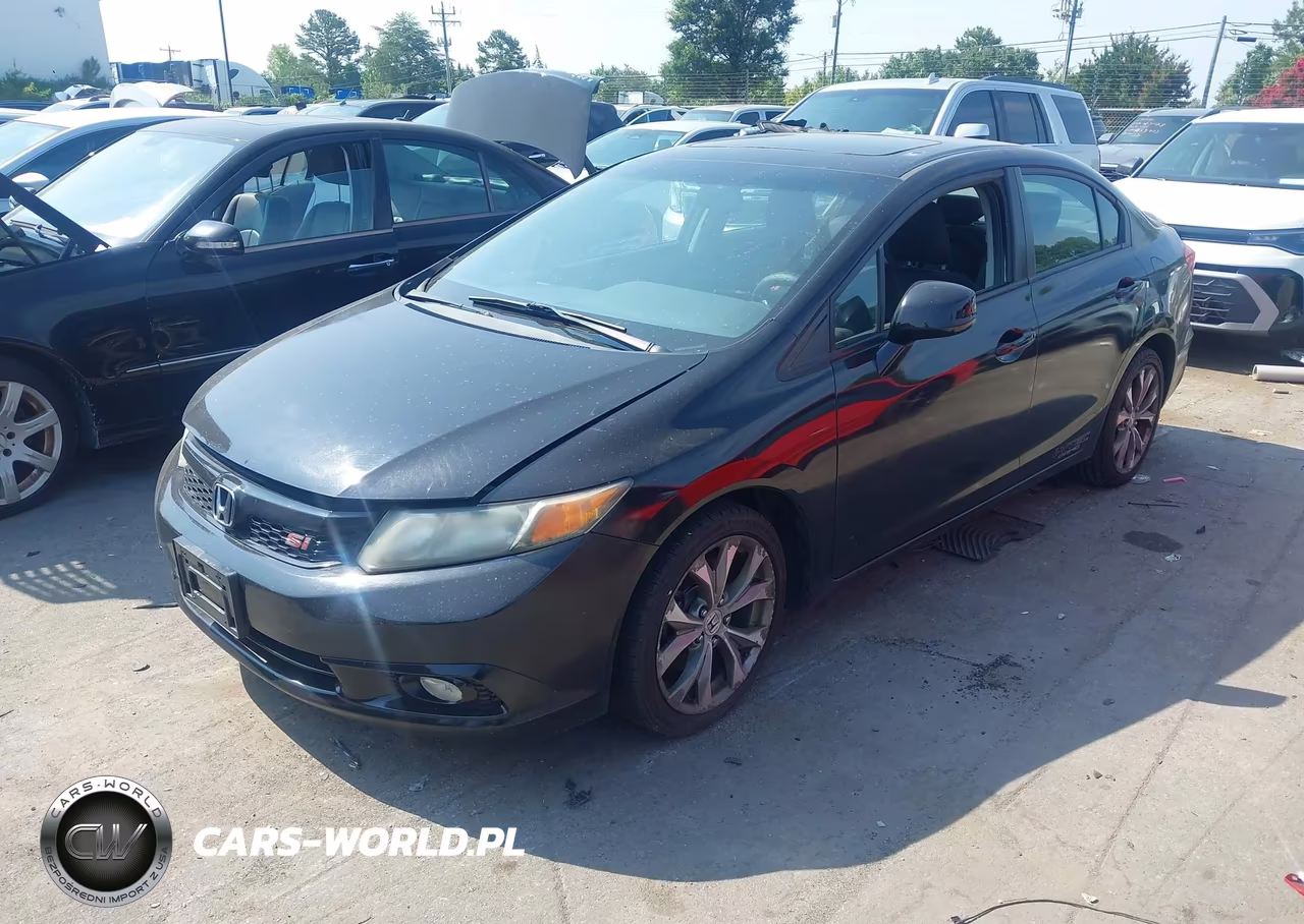 2012 Honda Civic Si VIN:2HGFB6E57CH704659 - 2