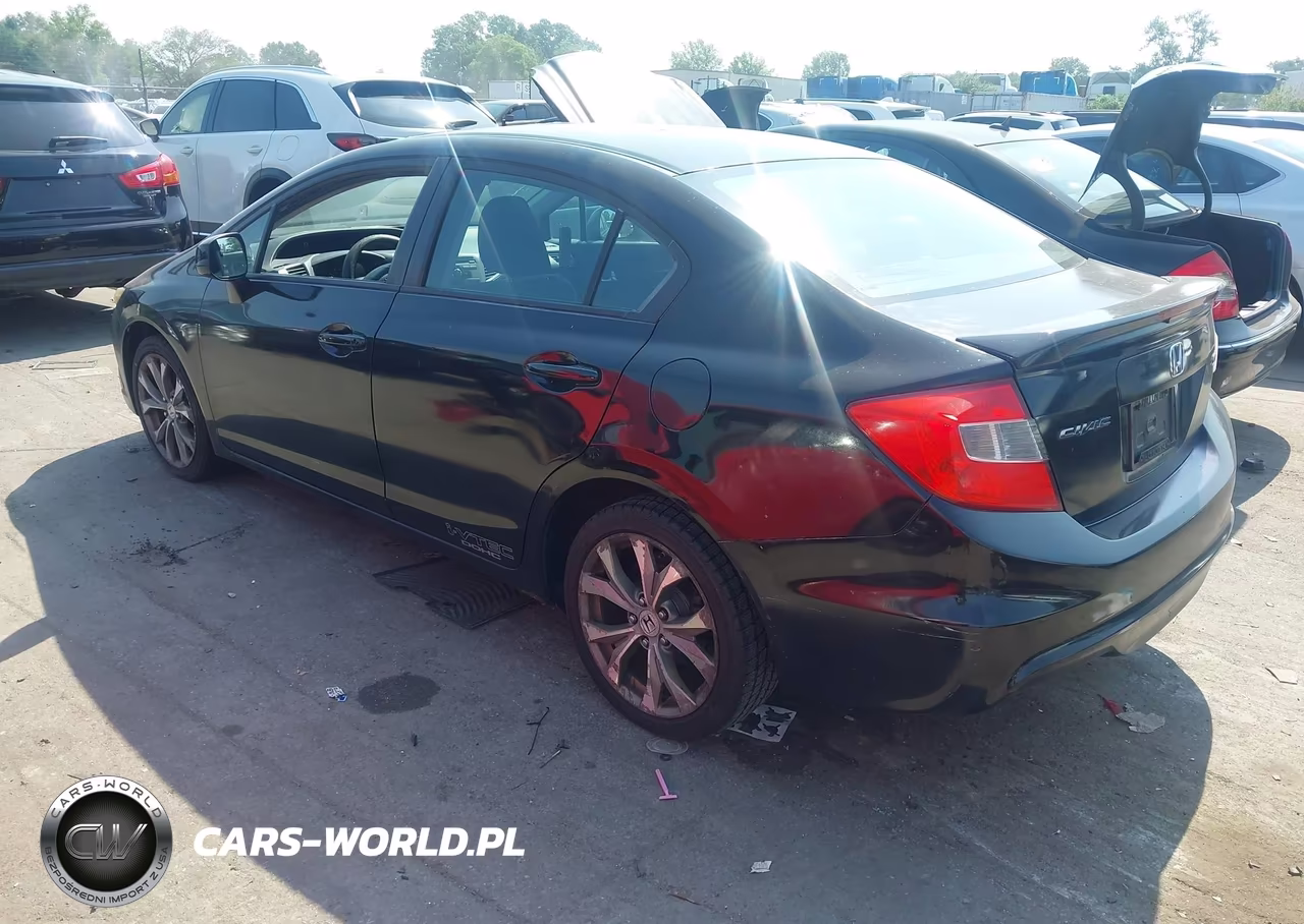 2012 Honda Civic Si VIN:2HGFB6E57CH704659 - 3
