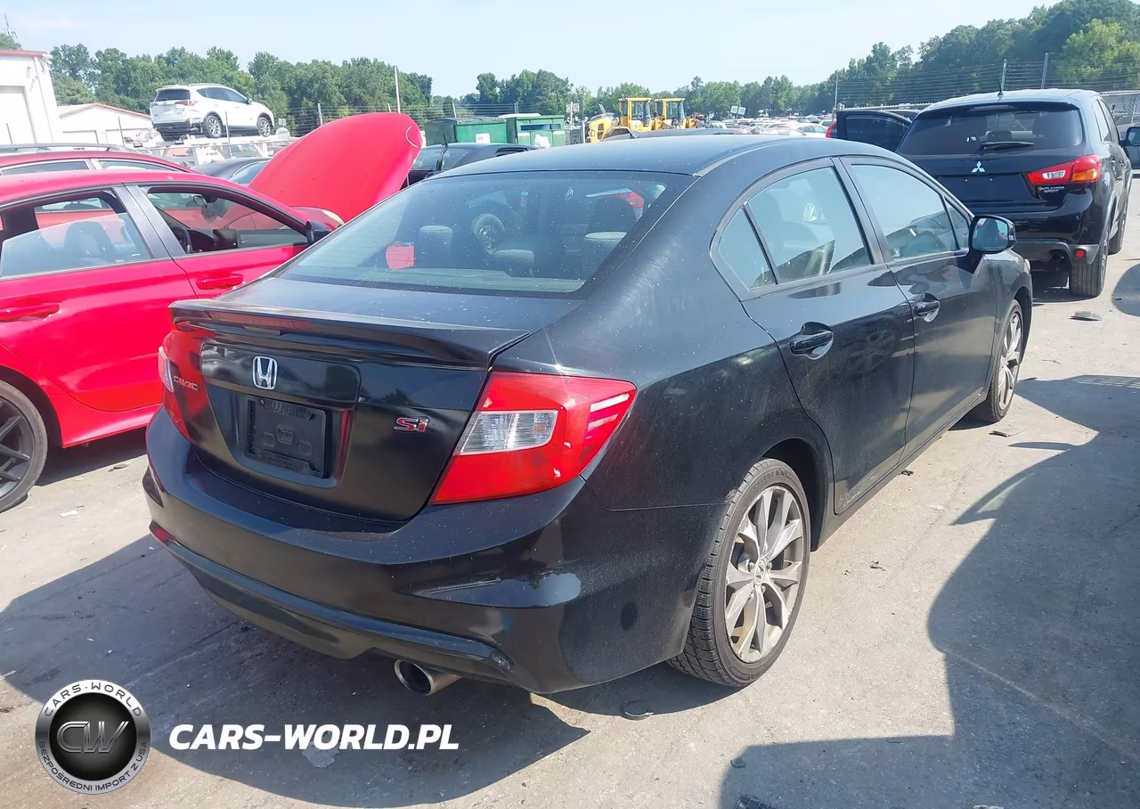 2012 Honda Civic Si VIN:2HGFB6E57CH704659 - 4