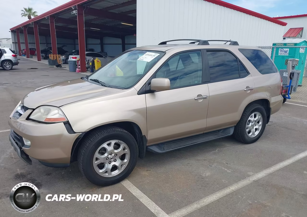 2002 Acura Mdx VIN:2HNYD18622H544076 - 2