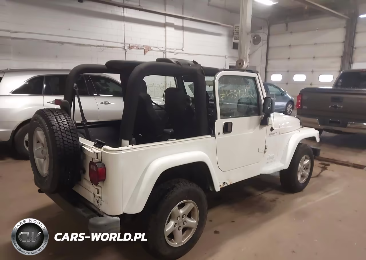 2003 Jeep Wrangler Sport VIN:1J4FA49S53P307348 - 4