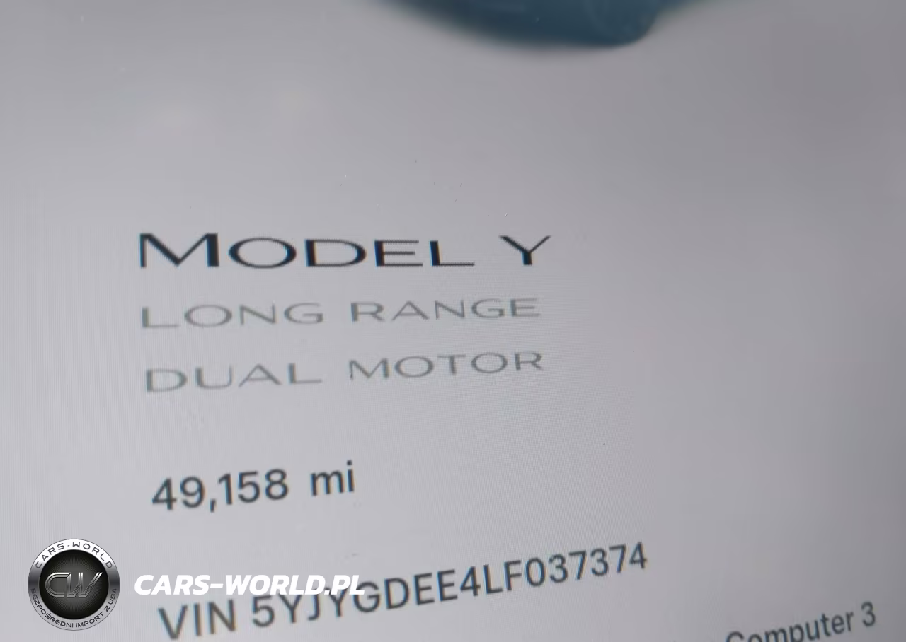 2020 Tesla Model Y Long Range Dual Motor All-Wheel Drive VIN:5YJYGDEE4LF037374 - 7