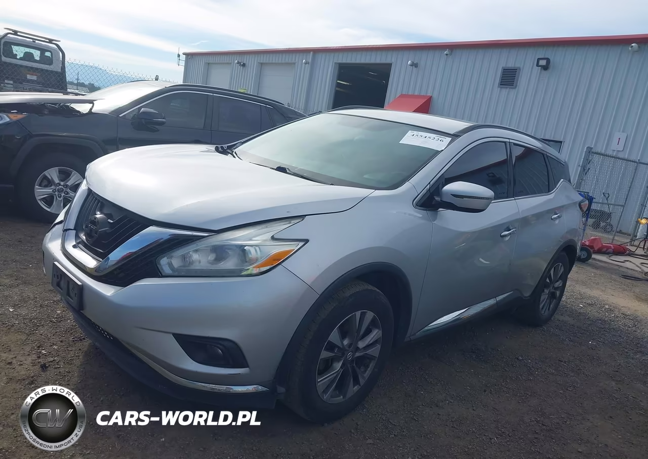 2017 Nissan Murano Sv VIN:5N1AZ2MH4HN126698 - 2
